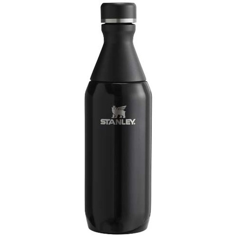 Stanley All Day Slim 350 ml vandflaske-Sort