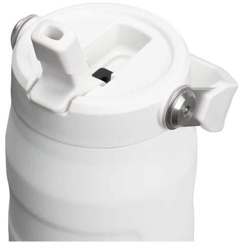 Stanley IceFlow™ 2.0 700 ml vandflaske med vippesugerør-Hvid