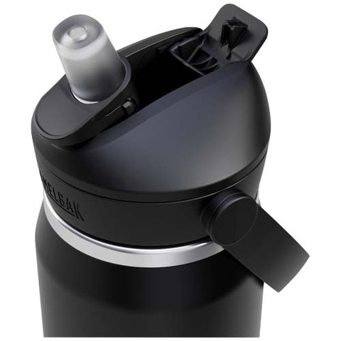 Camelbak® Thrive Flip VSS vandflaske på 740 ml i rustfrit stål med vippesugerør-Sort