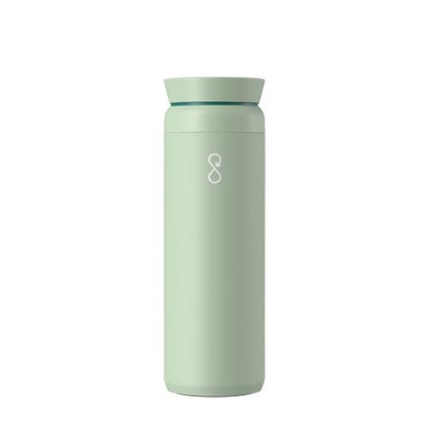 Ocean Bottle Peak Brew 590 ml tumbler i genvundet rustfrit stål - Lysegrøn