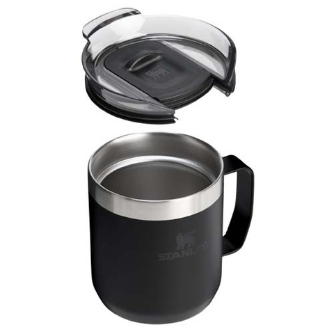 Stanley Everyday 350 ml lejrkrus i rustfrit stål - Sort