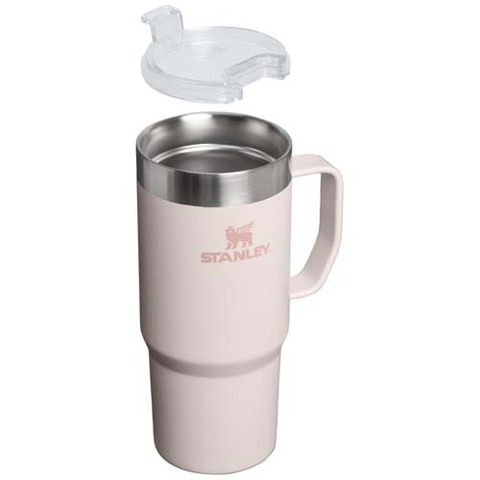 Stanley Everyday Suburban 473 ml isoleret krus i genvundet rustfrit stål - Lyserød