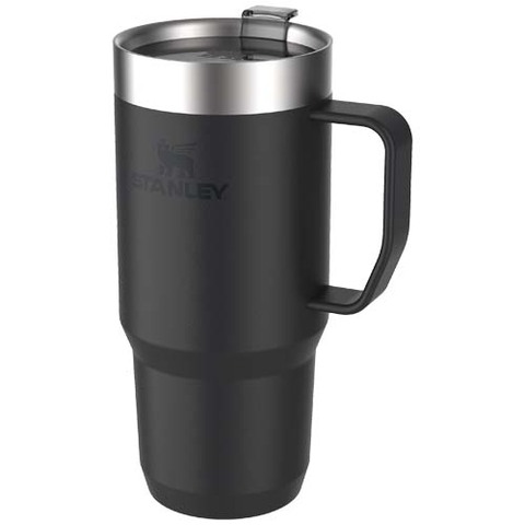Stanley Everyday Suburban 473 ml isoleret krus i genvundet rustfrit stål - Sort