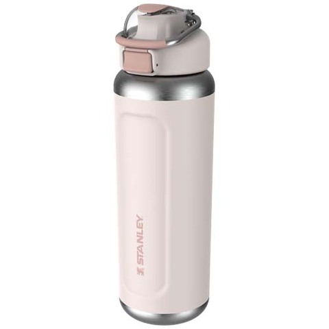 Stanley Classic Wellspring 710 ml isoleret vandflaske i genvundet rustfrit stål - Lyserød