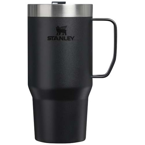 Stanley Everyday Suburban 710 ml isoleret krus i genvundet rustfrit stål - Sort