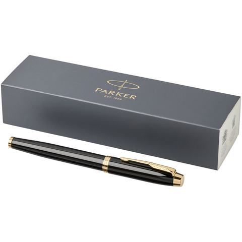 Parker IM rollerballpen (sort refill)