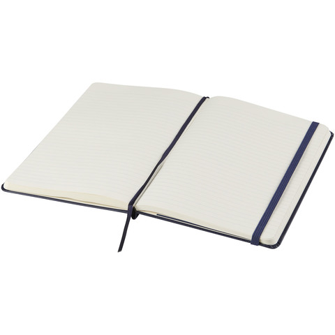 Moleskine Classic L hardcover notesbog - linjeret-Blå