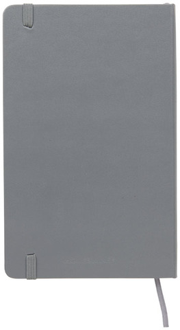 Moleskine Classic L hardcover notesbog - linjeret-Grå