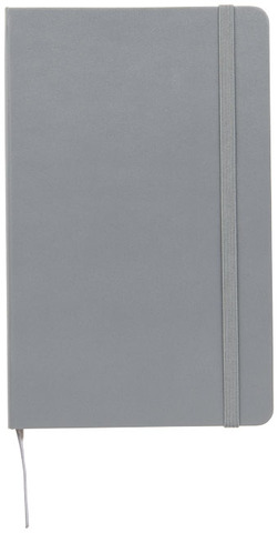 Moleskine Classic L hardcover notesbog - linjeret-Grå