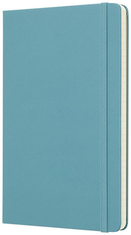 Moleskine Classic L hardcover notesbog - linjeret-Blå