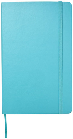 Moleskine Classic L hardcover notesbog - linjeret-Blå