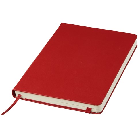 Moleskine Classic L hardcover notesbog - linjeret-Rød