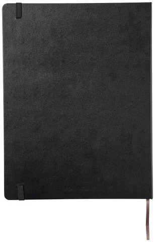 Moleskine Classic XL hardcover notesbog - linjeret-Sort