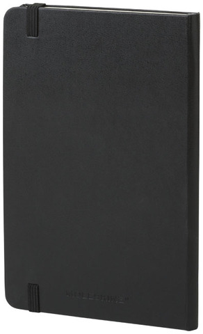 Moleskine Classic M hardcover notesbog - linjeret-Sort