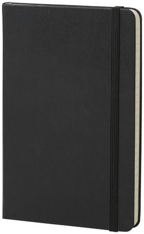 Moleskine Classic M hardcover notesbog - linjeret-Sort