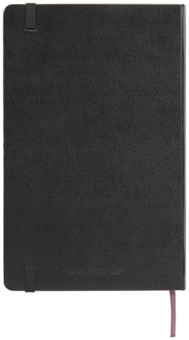 Moleskine Classic PK hardcover notesbog - linjeret-Sort