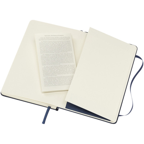 Moleskine Classic PK hardcover notesbog - linjeret-Sort