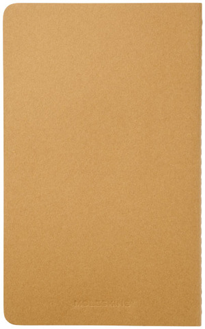 Moleskine Cahier Journal L - linjeret-Natur
