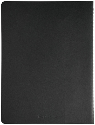 Moleskine Cahier Journal XL - linjeret-Sort
