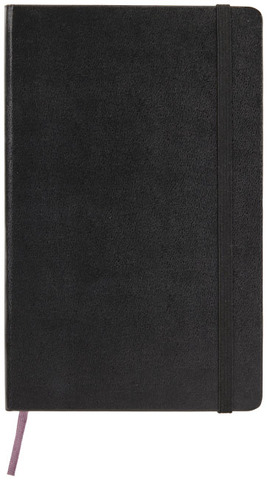 Moleskine Classic L hardcover notesbog - blank-Sort