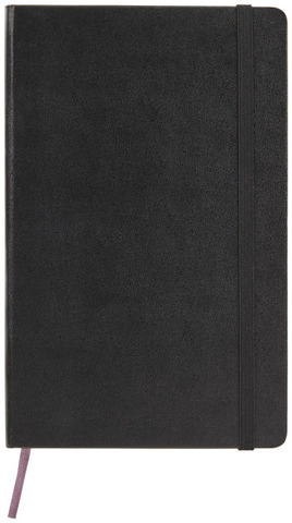 Moleskine Classic L hardcover notesbog - kvadreret-Sort