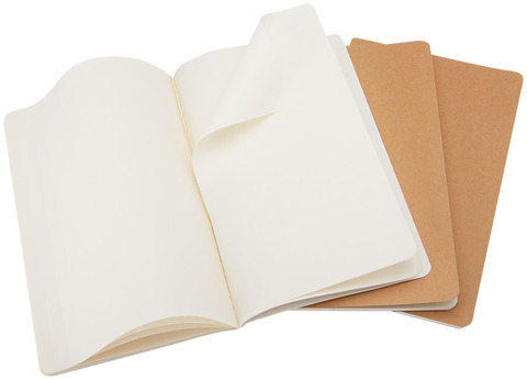 Moleskine Cahier Journal L - blank-Natur