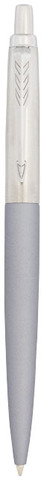 Parker Jotter XL mat kuglepen med kromdetaljer (blå refill)