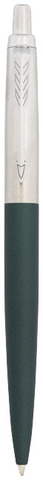 Parker Jotter XL mat kuglepen med kromdetaljer (blå refill)