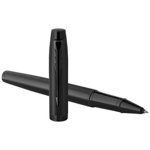 Parker IM akromatisk rollerballpen (sort refill)