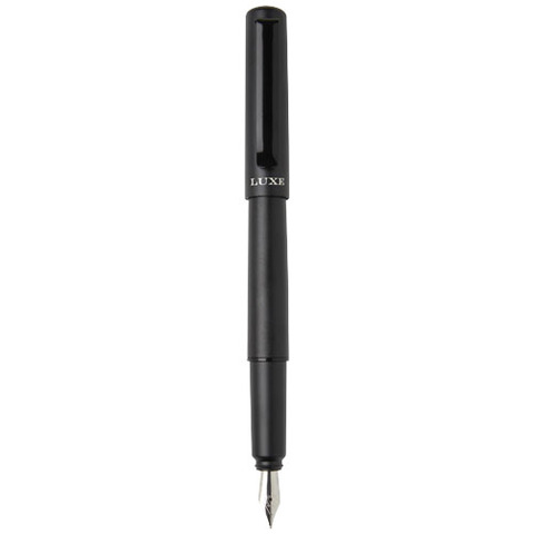 Lucetta fyldepen af genvundet aluminium (sort refill)