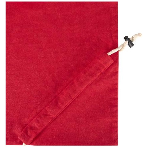 Madras blanding 140 g/m² GRS certificeret genvundet, sammenfoldelig bomuldstaske, 7 liter
