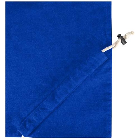 Madras blanding 140 g/m² GRS certificeret genvundet, sammenfoldelig bomuldstaske, 7 liter