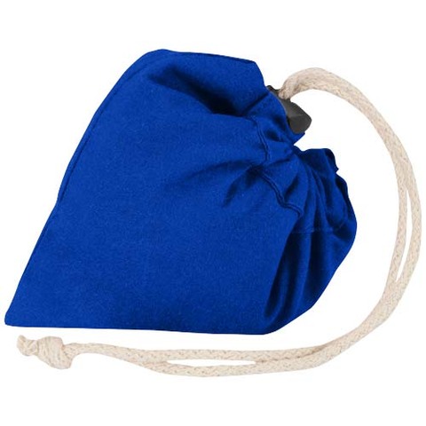 Madras blanding 140 g/m² GRS certificeret genvundet, sammenfoldelig bomuldstaske, 7 liter
