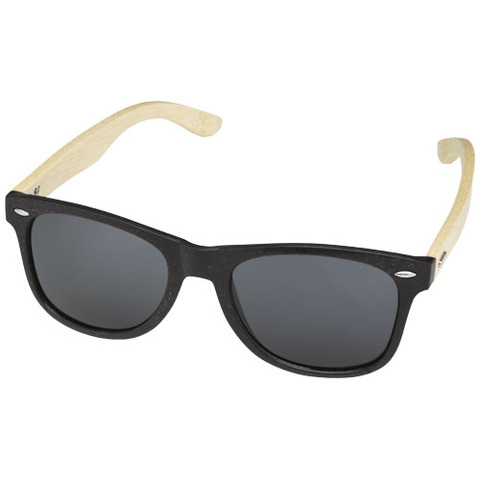 Sun Ray solbriller af bambus - Sort