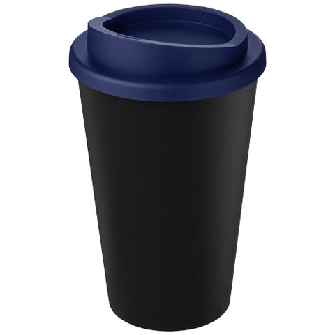 Americano® Eco 350 ml recycled krus - Sort/Marineblå
