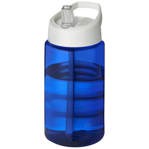 H2O Active® Bop 500 ml drikkeflaske og låg med hældetud - Blå / hvid