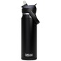 Camelbak® Thrive Flip VSS vandflaske på 740 ml i rustfrit stål med vippesugerør - Sort
