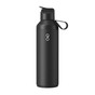 Ocean Bottle Peak GO 710 ml vandflaske af genvundet rustfrit stål - Sort