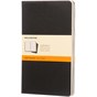 Moleskine Cahier Journal L - linjeret - Sort