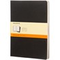 Moleskine Cahier Journal XL - linjeret - Sort