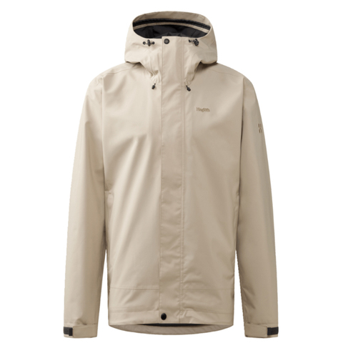 HAGLÔFS Breeze Proof Jacket Women - Bluesign - rPet-Chalk Beige