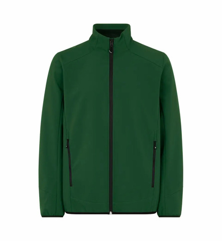 ID Funktionel Softshell Jakke - Flaskegrøn