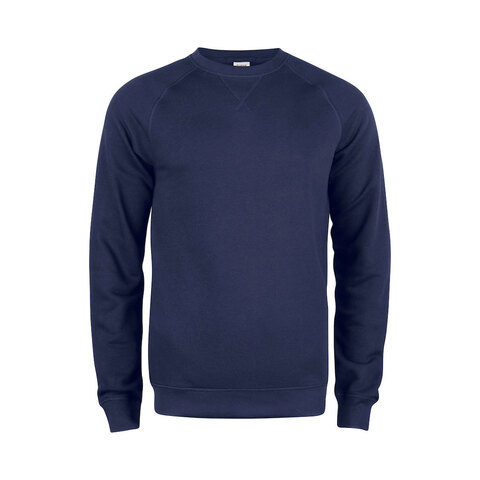 CLIQUE Premium OC Roundneck Herre - Øko Bomuld-Mørk Marine