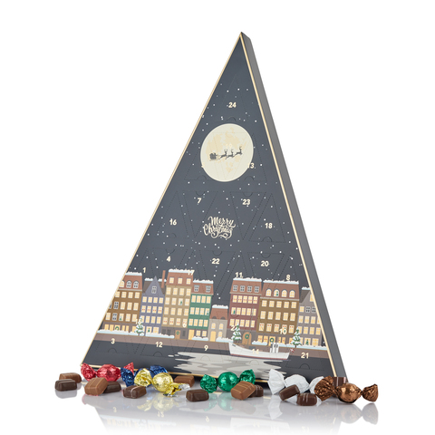 Julekalender Cocoture 270 g.-Blå