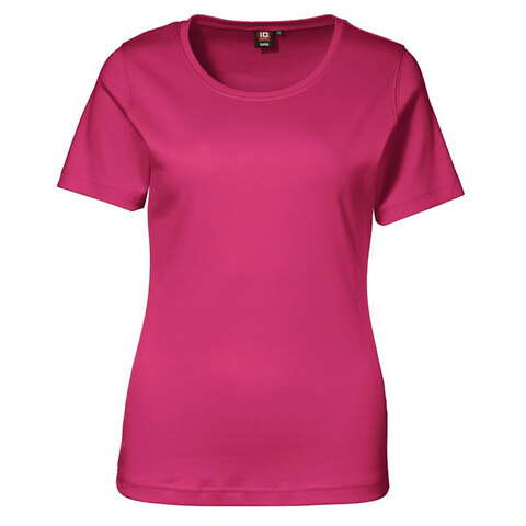 ID Interlock T-shirt Dame-Pink
