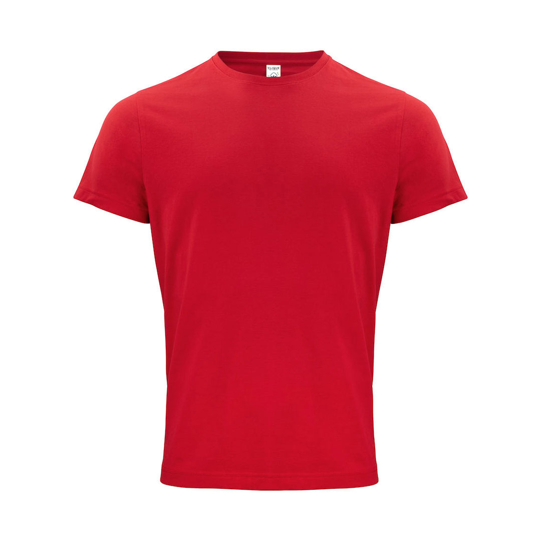CLIQUE Classic OC-T Herre - Øko Bomuld-Rød