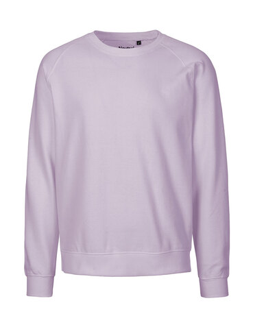 NEUTRAL Unisex Sweatshirt, 100% Økologisk Fairtrade Bomuld-Lilla