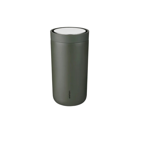 STELTON To Go Click - 0,2 ltr. - 90% genbrugsstål-Soft Dark Forest