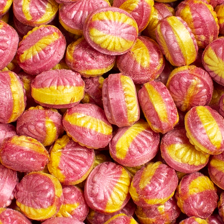 Bolsjedåse-Rabarber