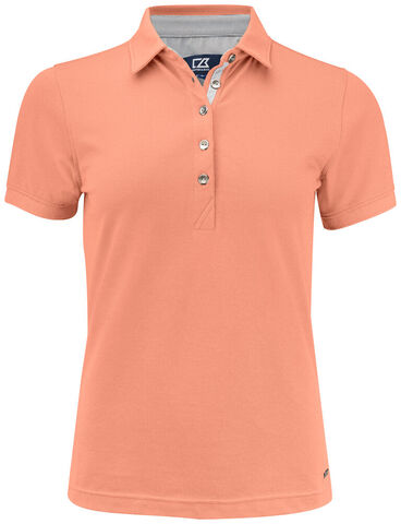 CUTTER & BUCK Polo Advante Premium, Dame-Coral